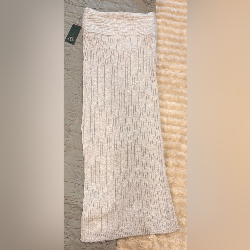 NWT Wild Fable Ribbed Knit Skirt with Side Slit